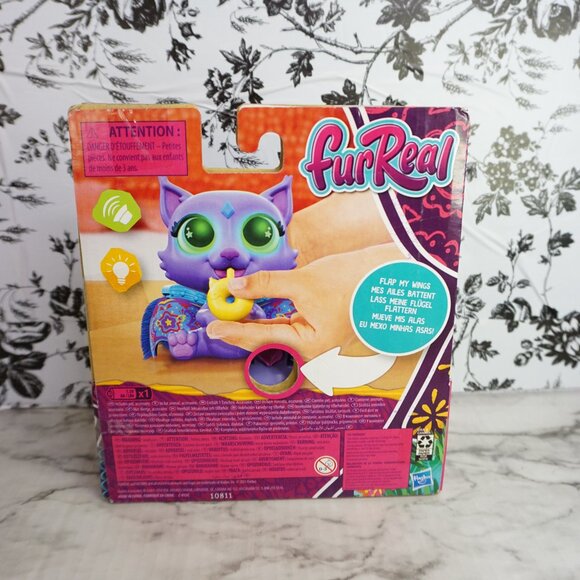 furReal Flitter the Kitten, Interactive Feeding Electronic Pet - Picture 6 of 10